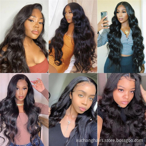 Brazilian Hair hd Lace Frontal Wig,Virgin Cuticle Aligned 360 lace frontal hair wig, Lace Front Human Hair Wigs For Black Women